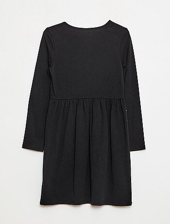 Robe en coton à motif