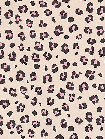 Robe en coton à motif