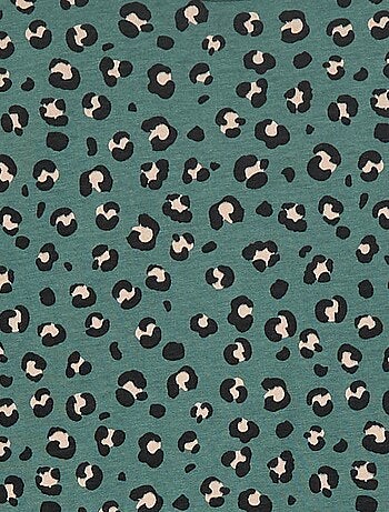 Robe en coton à motif