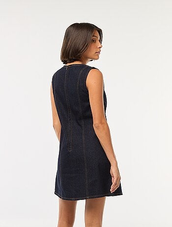 Robe en jean courte