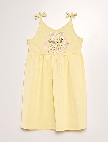 Robe en jersey à bretelles 'Disney' 'Nala et Simba'