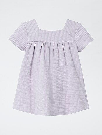 Robe en maille gaufrée 'Guppy'