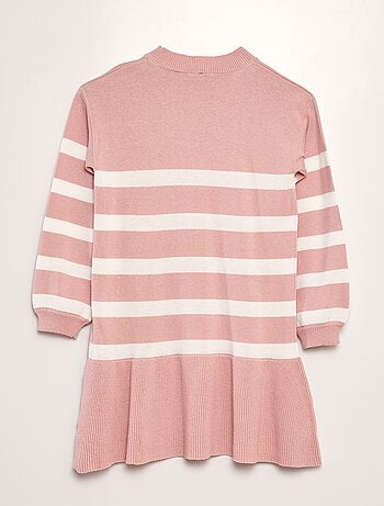 Robe en maille tricot
