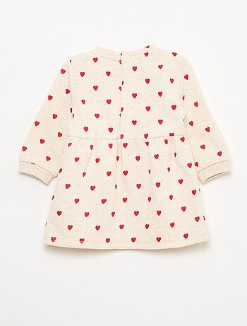 Robe en molleton animée