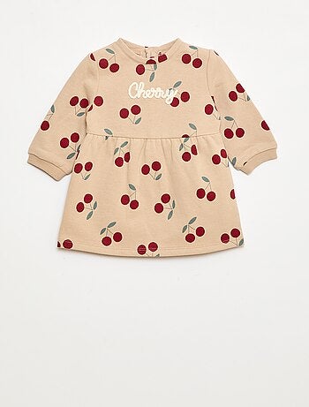 Robe en molleton animée