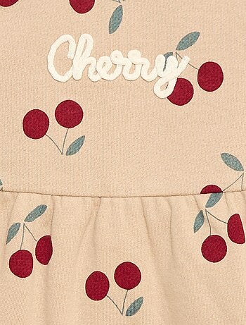 Robe en molleton animée