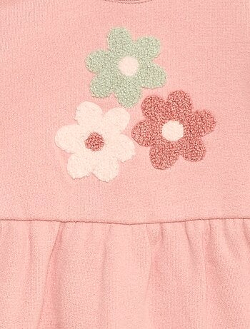 Robe en molleton animée