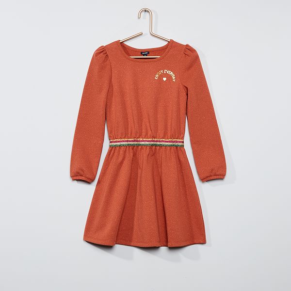 robe molleton fille