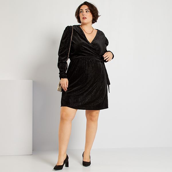 robe velour femme