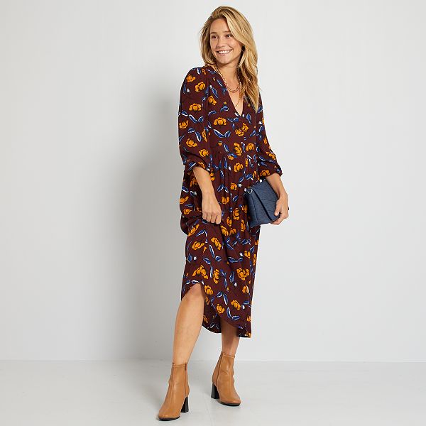 robe imprimee fleur