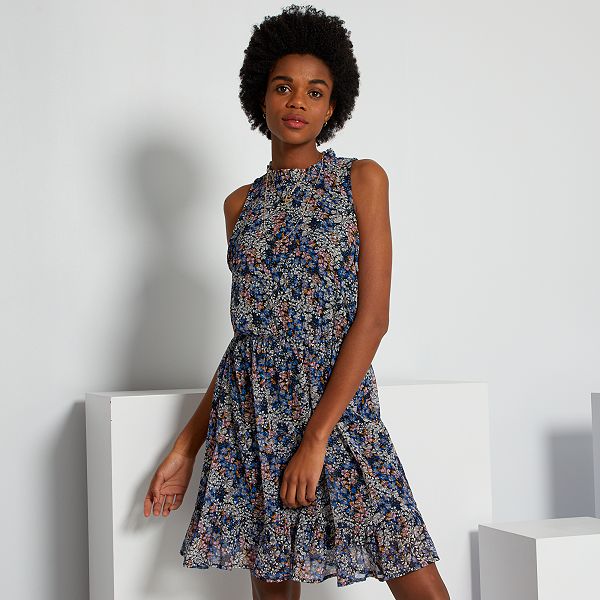 robe fluide sans manche