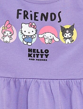 Robe légère à imprimé 'Hello Kitty'