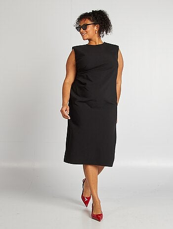 Robe longue avec épaulettes