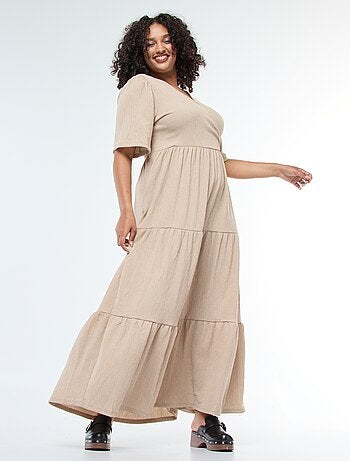 Robe longue cache cœur