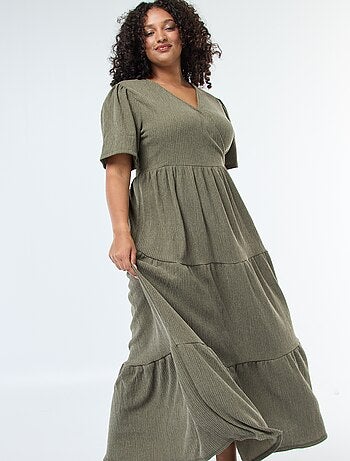 Robe longue cache cœur