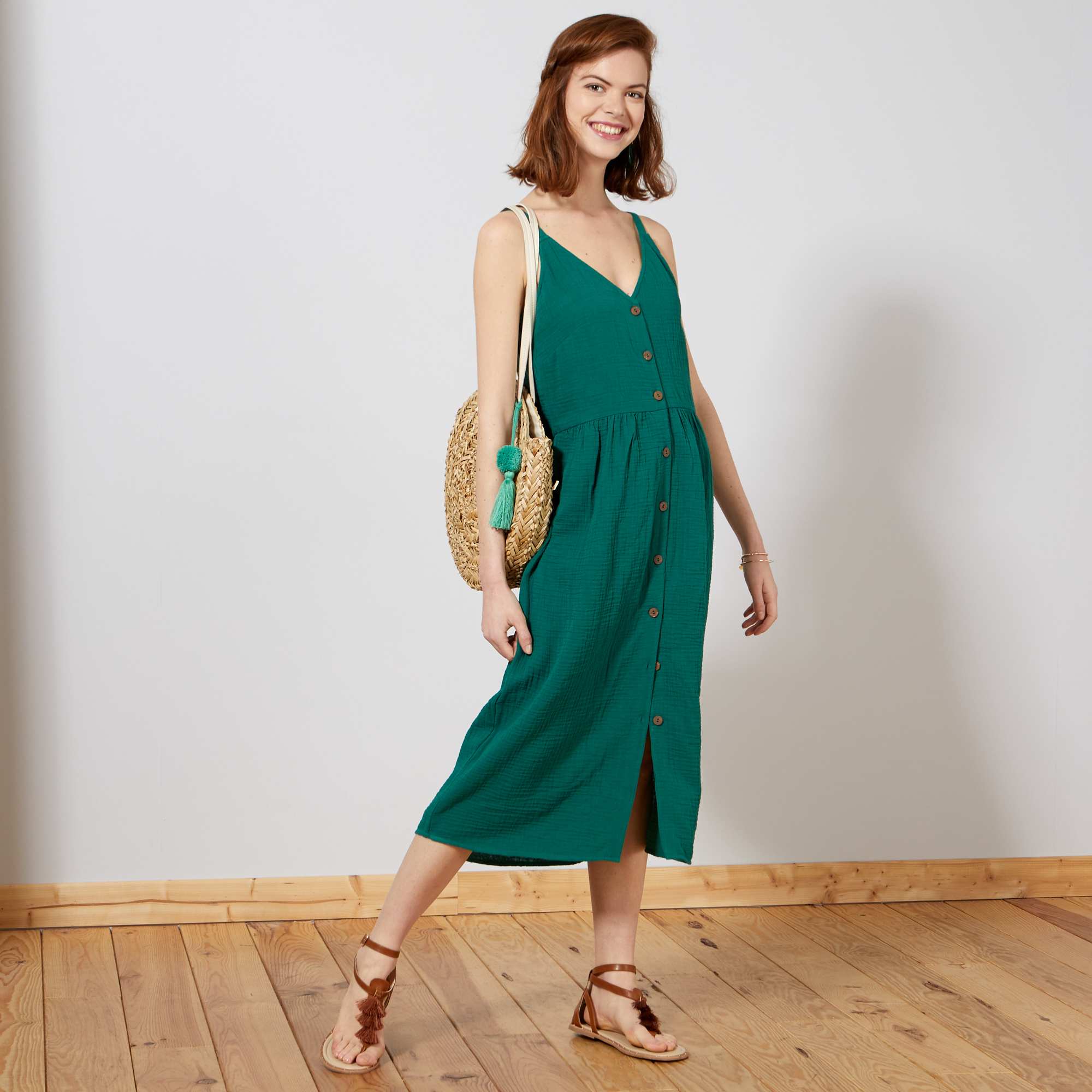 lange gaze de coton kiabi