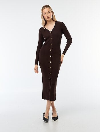 Robe longue esprit gilet