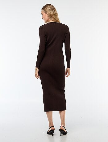 Robe longue esprit gilet