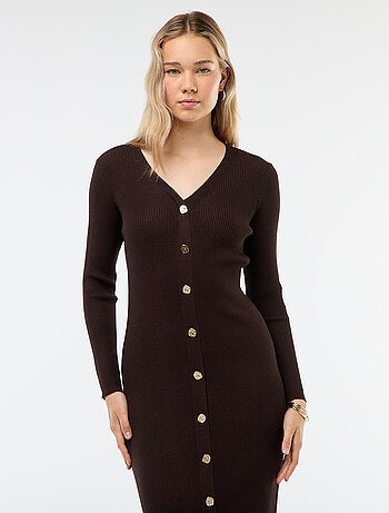 Robe longue esprit gilet