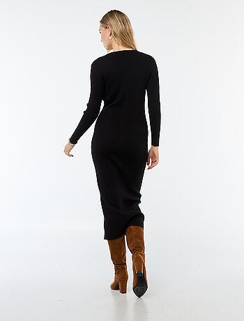 Robe longue esprit gilet