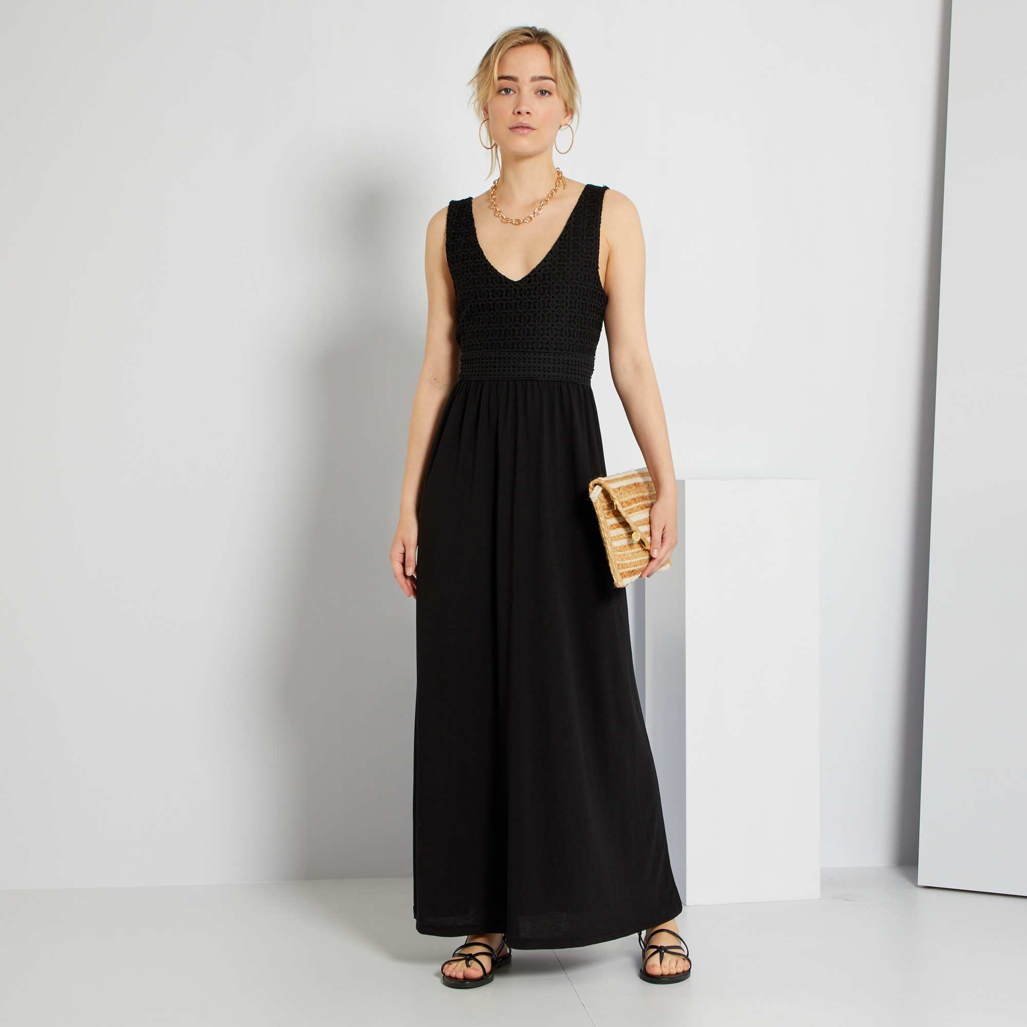 Robe longue 'JDY' femme Kiabi 35,00€