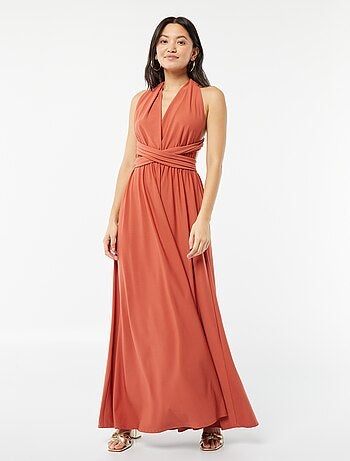 Robe longue multipositions