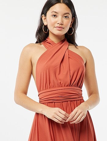 Robe longue multipositions