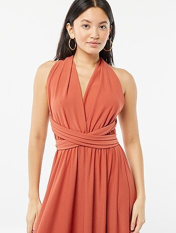 Robe longue multipositions