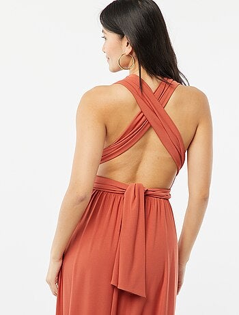 Robe longue multipositions