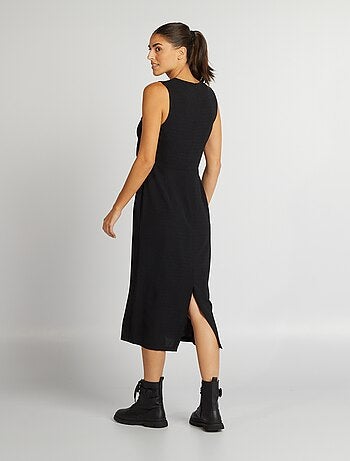 Robe midi sans manches