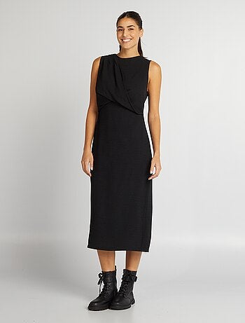 Robe midi sans manches