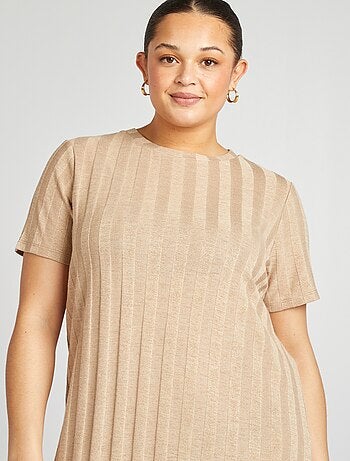 Robe midi stretch