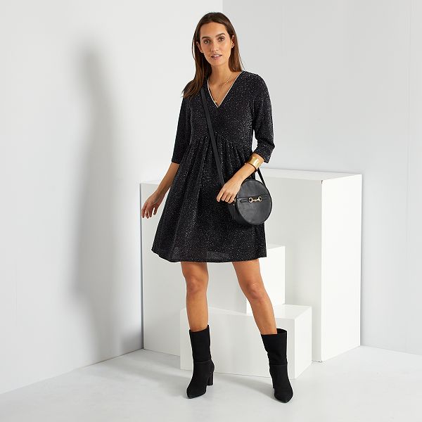robe noir et argent