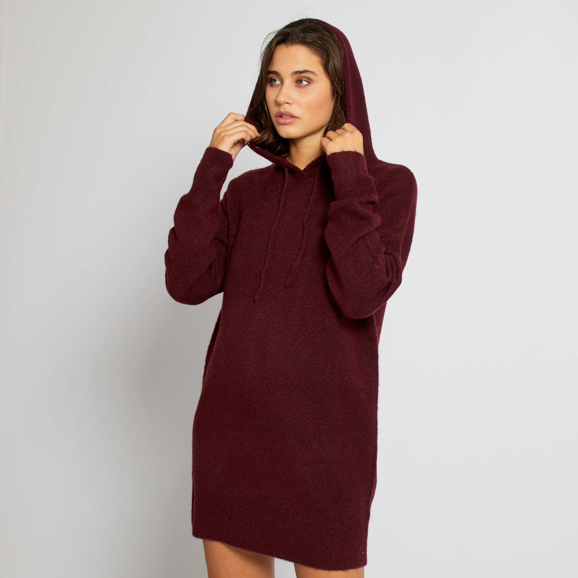 robe pull à capuche