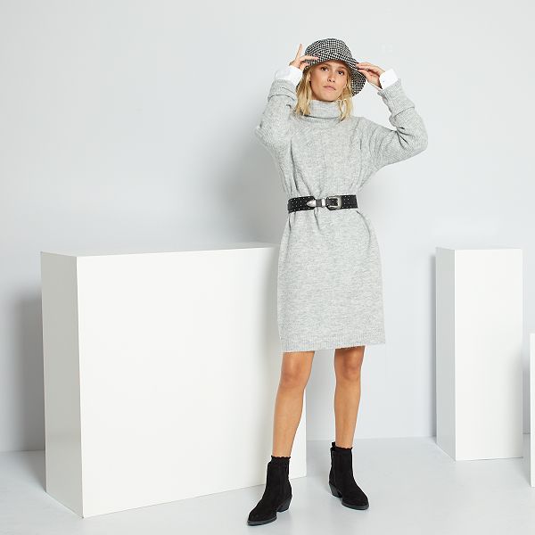 robe pull col montant