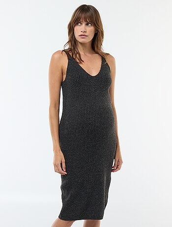 Robe pull de maternité 2-en-1