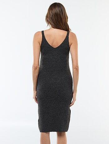 Robe pull de maternité 2-en-1