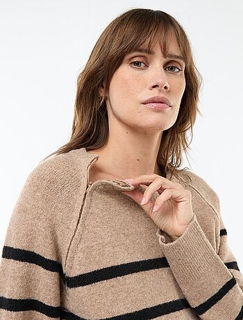 Robe pull de maternité