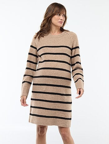 Robe pull de maternité