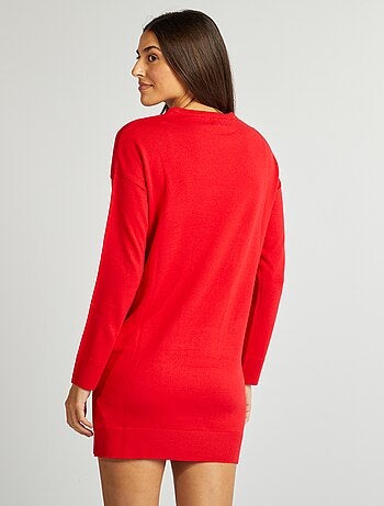 Robe pull de Noël