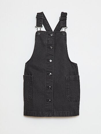 Robe salopette en jean