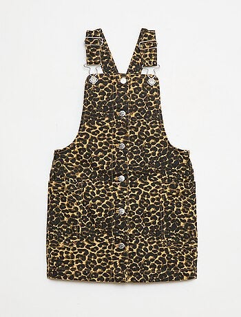 Robe salopette en jean