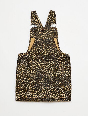 Robe salopette en jean