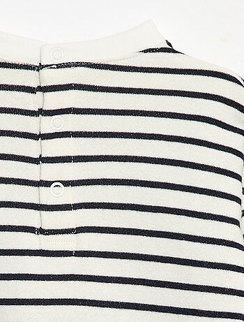 Robe sweat avec effet 2 en 1 à la base