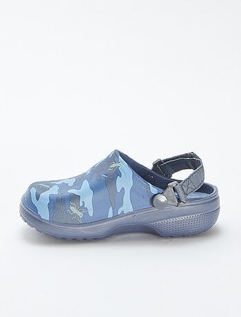 Sabots en plastique moulé 'camouflage'