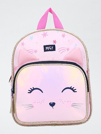 Sac à dos imprimé chat