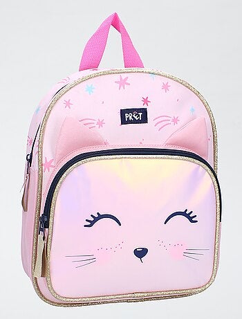 Sac à dos imprimé chat