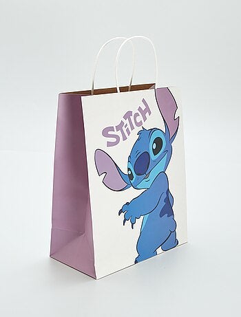 Sac cadeau en papier 'Stitch'