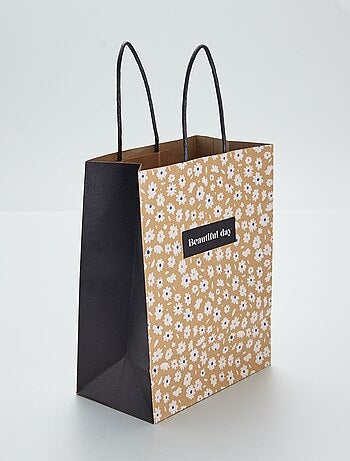 Sac cadeau imprimé
