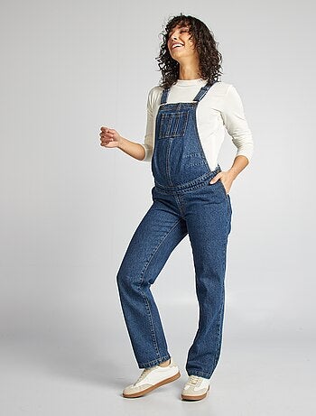 Salopette de grossesse en denim stretch